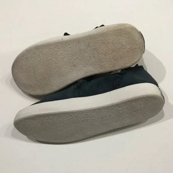 Kate Spade Navy Suede Sneakers - Slip on Luxury Comfort - Picture 10 of 13